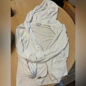 Wildfox white zip up